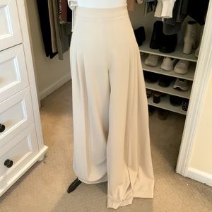 Cream/blush trousers. Pleased boutique wide leg pant